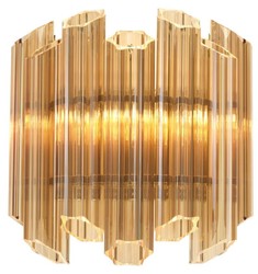 Casa Padrino luxury living room wall light gold 33 x 17 x H. 32,5 cm - luxury collection