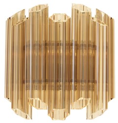 Casa Padrino luxury living room wall light gold 33 x 17 x H. 32,5 cm - luxury collection