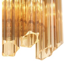 Casa Padrino luxury living room wall light gold 33 x 17 x H. 32,5 cm - luxury collection