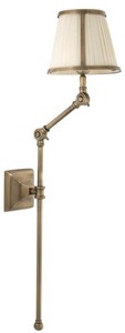 Lampada da parete di lusso di Casa Padrino in ottone antico 29 x 17 x H. 77 cm - Collezione Ristorante Hotel