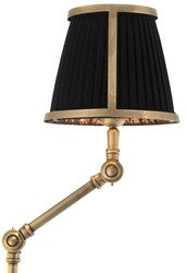 Casa Padrino applique murale de luxe laiton antique 29 x 17 x H. 77 cm - collection de restaurant de l'hôtel