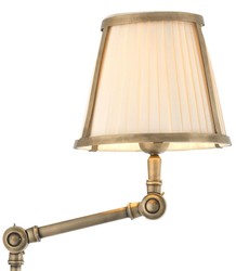 Casa Padrino applique murale de luxe laiton antique 29 x 17 x H. 77 cm - collection de restaurant de l'hôtel