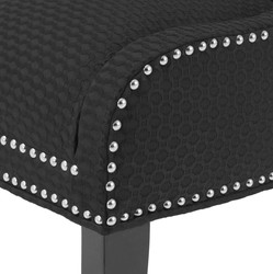 Casa Padrino sillón / sillón de lujo negro 66 x 60 x H. 91 cm - Edición Limitada