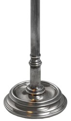 Casa Padrino lampada da terra di lusso antico argento 21,5 x 20,5 x H. 130 cm - arredi in stile antico