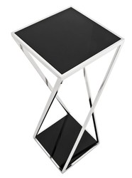 Casa Padrino tavolino da pranzo di lusso 40,5 x 40,5 x H. 110 cm - arredamento di design