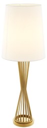 Casa Padrino lámpara mesa de luz hotel de lujo de oro 18 x 35 x H. 98 cm - colección de hotel