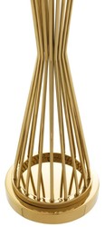 Casa Padrino lámpara mesa de luz hotel de lujo de oro 18 x 35 x H. 98 cm - colección de hotel