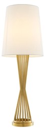 Casa Padrino lámpara mesa de luz hotel de lujo de oro 18 x 35 x H. 98 cm - colección de hotel