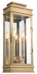 Casa Padrino lampada da parete ottone antico 23 x 13 x H. 58 cm - mobili da salotto di lusso