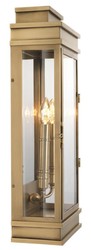 Casa Padrino lampada da parete ottone antico 23 x 13 x H. 58 cm - mobili da salotto di lusso