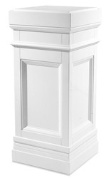 Colonna Casa Padrino Bianco 44 x 44 x H. 103 cm - tavolino di lusso