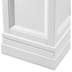Colonna Casa Padrino Bianco 44 x 44 x H. 103 cm - tavolino di lusso