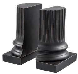 Casa Padrino soporte para libros 15 x 7,5 x H. 18,5 cm - salón de lujo deco