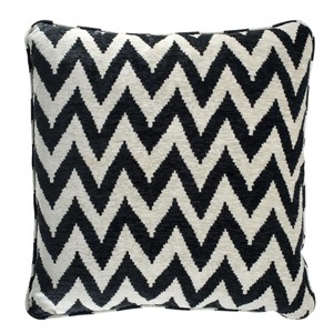 Casa Padrino Luxe Décoratif Coussin Noir / Beige 60 x H. 60 cm - Collection Designer