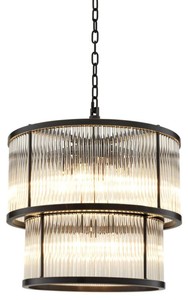 Casa Padrino Chandelier Bronze 55 x H. 59 cm - Luxury Collection