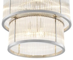Casa Padrino Lustre Argent 55 x H. 59 cm - Collection Luxe