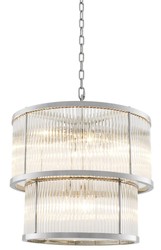 Casa Padrino Lustre Argent 55 x H. 59 cm - Collection Luxe