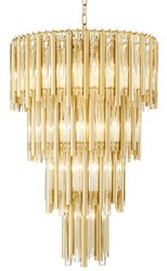 Casa Padrino araña de lujo oro diámetro 57 x H. 88 cm - muebles de hotel