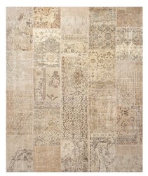 Casa Padrino Living Room Carpet Beige / Brown 250 x 300 cm - Luxury Carpet