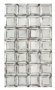 Casa Padrino designer wall mirror with antique mirror glass 80 x H. 140 cm - living room mirror