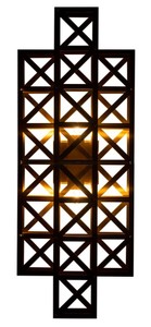 Casa Padrino lampada da parete design 22 x 14 x H. 57 cm - mobili per alberghi
