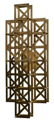 Casa Padrino lámpara de diseño de latón 22 x 14 x H. 57 cm - muebles de hotel