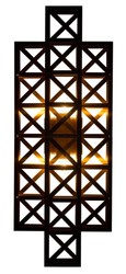 Casa Padrino lámpara de diseño de latón 22 x 14 x H. 57 cm - muebles de hotel