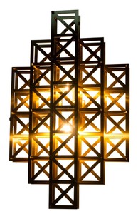 Casa Padrino lampada da parete design 36 x 18 x H. 57 cm - mobili per alberghi