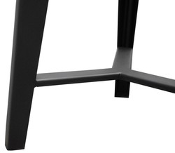 Casa Padrino lampe de table design noir mat 60,5 x H. 91 cm - mobilier de restaurant d'hôtel