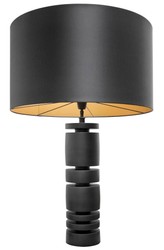 Casa Padrino lampe de table design noir mat 60,5 x H. 90 cm - mobilier de restaurant d'hôtel