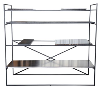 Casa Padrino mueble de sala de estar de lujo negro 110 x 45 x H. 100,5 cm - armario de diseño