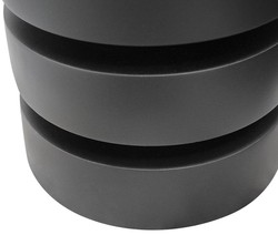 Casa Padrino lampe de table de luxe noir mat / turquoise 55 x H. 78 cm - qualité luxe