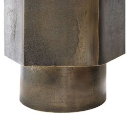 Casa Padrino lámpara de mesa de lujo negro mate / turquesa 55 x H. 89 cm - calidad de lujo
