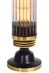 Casa Padrino lampe de table design de luxe noir / laiton - hotel collection