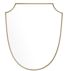 Casa Padrino luxury mirror brass 61 x H. 72 cm - designer wall mirror