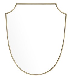 Casa Padrino luxury mirror brass 61 x H. 72 cm - designer wall mirror