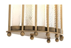 Casa Padrino luxury wall lamp antique brass 22 x 11 x H. 54 cm - Hotel Restaurant Collection