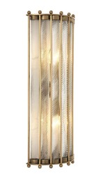 Casa Padrino luxury wall lamp antique brass 22 x 11 x H. 54 cm - Hotel Restaurant Collection