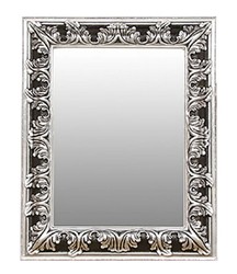 Casa Padrino baroque mirror silver 124 x H. 157 cm - Antique Style Furniture
