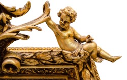 Casa Padrino miroir baroque avec cadre doré 100 x H. 175 cm - Meubles de Style Antique