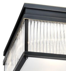 Casa Padrino plafoniera di lusso bronzo 40,5 x 40,5 x H. 17 cm - Arredi per Alberghi