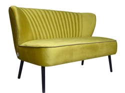 Casa Padrino Canapé de Salon de Luxe Or 129 x 75 x H. 73,5 cm - Meubles Design