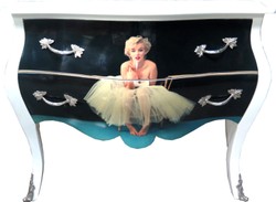 Casa Padrino Baroque chest of drawers Marilyn Monroe Mod2 120cm - Furniture Cabinet Sideboard Casa Padrino Baroque chest of drawers Marilyn Monroe Mod2 120cm - Furniture Cabinet Sideboard