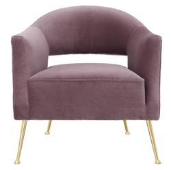 Casa Padrino Luxury Armchair Purple 71 x 75.5 x H. 74.5 cm - Hotel Furniture