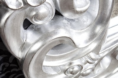 Casa Padrino  Barock Wandspiegel Antik Silber  - Limited Edition