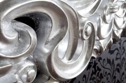 Casa Padrino Miroir mural baroque argent antique - Édition limitée