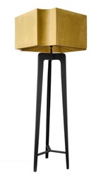 Casa Padrino lampadaire de luxe noir mat 75 x H. 188 cm - Mobilier de Restaurant de l'hôtel