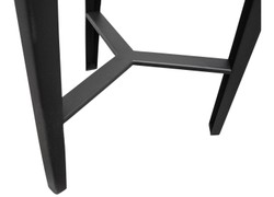 Casa Padrino lampadaire de luxe noir mat 75 x H. 188 cm - Mobilier de Restaurant de l'hôtel