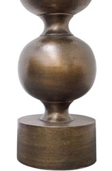 Casa Padrino lámpara de mesa de lujo bronce antiguo / rosa viejo 60 x H. 136 cm - Calidad de Lujo