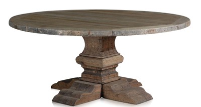 Casa Padrino mesa de comedor de lujo colores naturales 180 x H. 76 cm - Muebles de Comedor